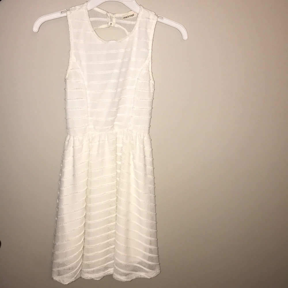 Peach Royal Brad Dress